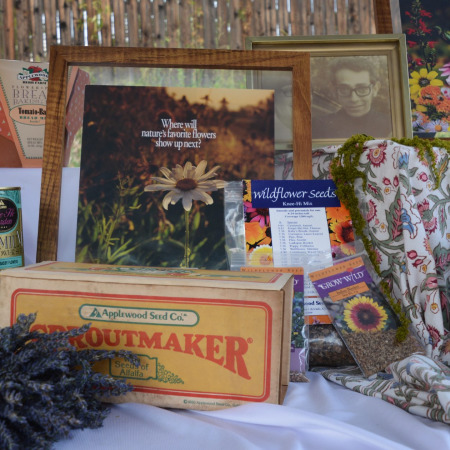 Historical memorabilia displayed on a table